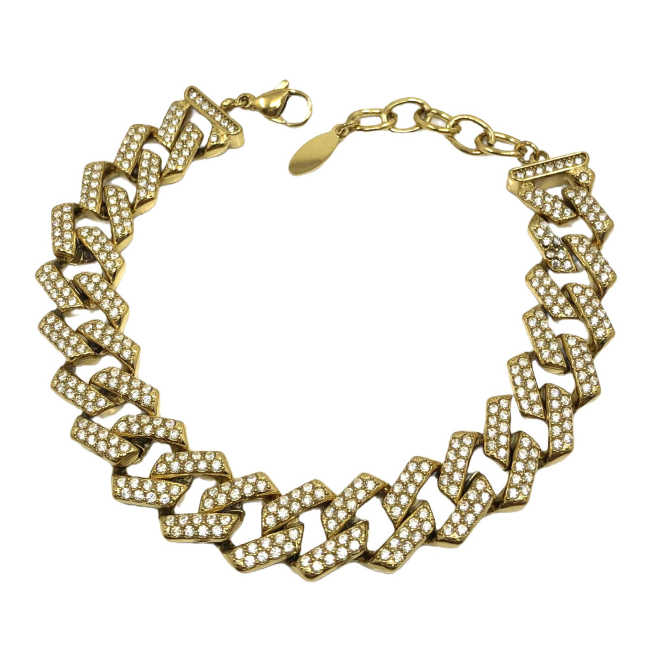 PULSERA ZO12884B Dorado Acero Inoxidable -2B37