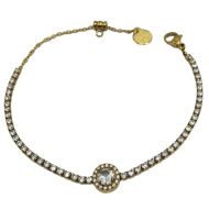 PULSERA ZO12835B Dorado Acero Inoxidable -2B21