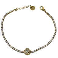 PULSERA ZO13816B Dorado Acero Inoxidable -2B21