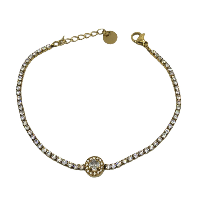 PULSERA ZO13816B Plateado Acero Inoxidable -2B21