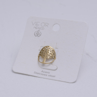 ANILLO ZO13727R Dorado Acero Inoxidable A47