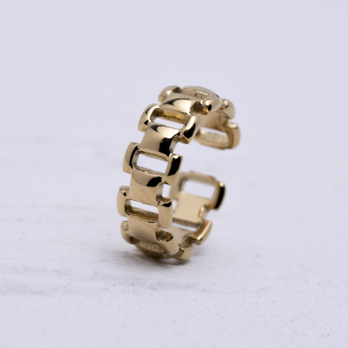 ANILLO ZO14130R Dorado Acero Inoxidable 2A23