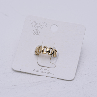 ANILLO ZO14130R Dorado Acero Inoxidable 2A23
