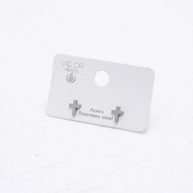 ARETES ZO4530E Plateado Acero Inoxidable G17