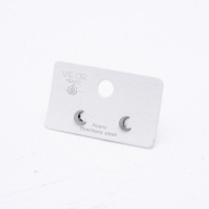ARETES ZO6142E Plateado Acero Inoxidable G16