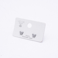 ARETES ZO1210E Plateado Acero Inoxidable G110