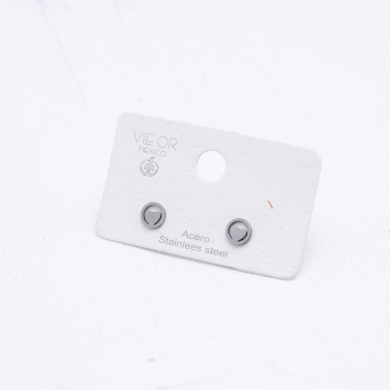 ARETES ZO1939E Plateado Acero Inoxidable G14