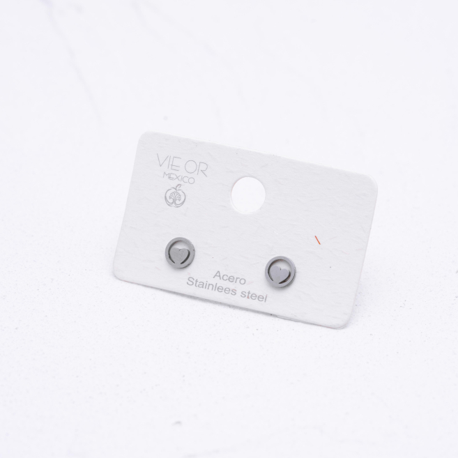 ARETES ZO1939E Plateado Acero Inoxidable G14