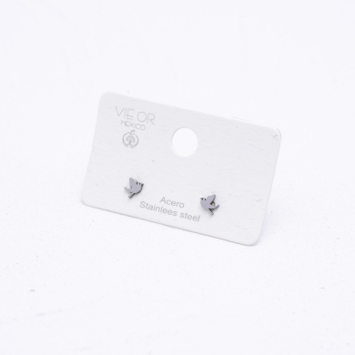 ARETES ZO6153E Plateado Acero Inoxidable G13