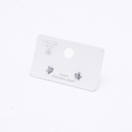 ARETES ZO6153E Plateado Acero Inoxidable G13