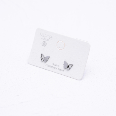 ARETES ZO13296E Plateado Acero Inoxidable G16
