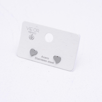 ARETES ZO4522E Plateado Acero Inoxidable F14