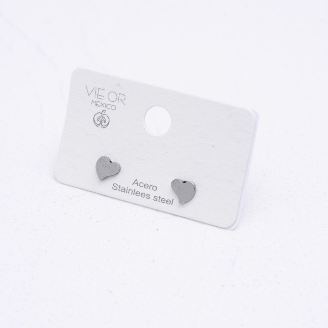 ARETES ZO4522E Plateado Acero Inoxidable F14