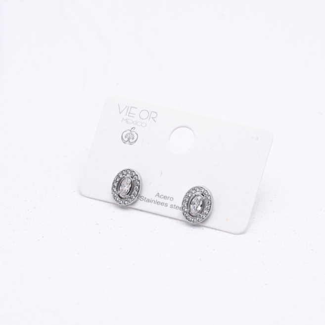 ARETES Y00352 PLATEADO Acero Inoxidable G31
