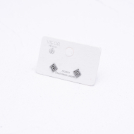 ARETES ZO1941E Plateado Acero Inoxidable F12