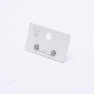 ARETES ZO1214E Plateado Acero Inoxidable G13