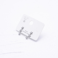 ARETES ZO1446E Plateado Acero Inoxidable -F17