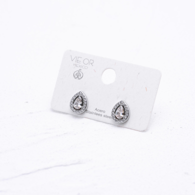 ARETES Y00343 PLATEADO Acero Inoxidable G31