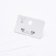 ARETES ZO1922E Plateado Acero Inoxidable F18