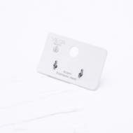 ARETES ZO4546E Plateado Acero Inoxidable F18