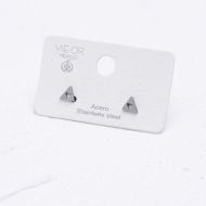 ARETES ZO1940E Plateado Acero Inoxidable F18