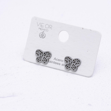 ARETES ZO13287E Plateado Acero Inoxidable G17