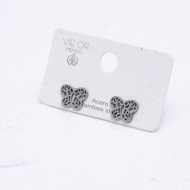 ARETES ZO13287E Plateado Acero Inoxidable G17
