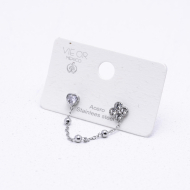 ARETES ZO13607E Plateado Acero Inoxidable G22