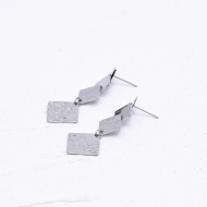ARETES ZO6662E Plateado Acero Inoxidable F33