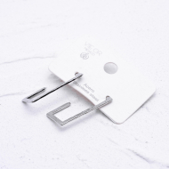 ARETES ZO7062E Plateado Acero Inoxidable F45