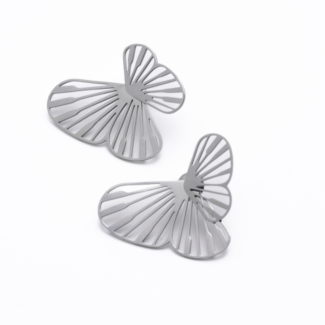 ARETES ZO8889E Plateado Acero Inoxidable G33