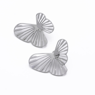 ARETES ZO8889E Plateado Acero Inoxidable G33