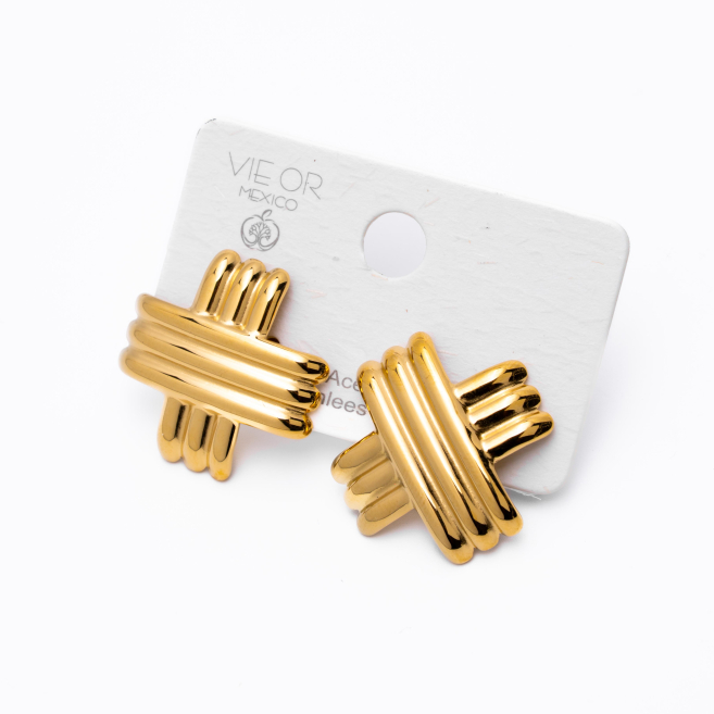 ARETES ZO11110E Dorado Acero Inoxidable