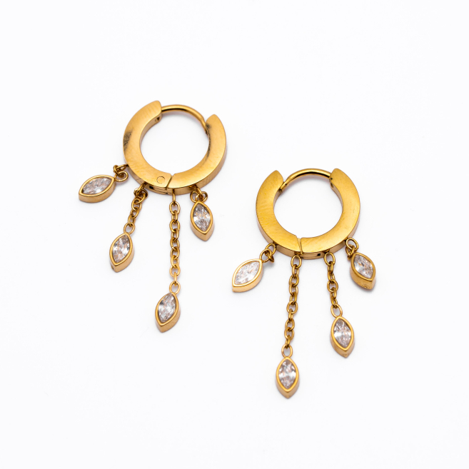 ARETES ZO14063E Dorado Acero Inoxidable G21