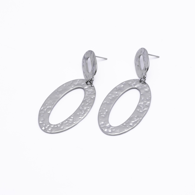 ARETES ZO7069E Plateado Acero Inoxidable G52