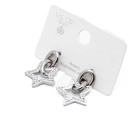 ARETES ZO1241E Plateado Acero Inoxidable G22