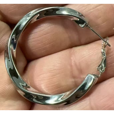 ARETES ZO14017E/50MM Dorado Acero Inoxidable -F59