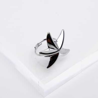 ANILLO ZO9911R200 Plateado Acero Inoxidable -2A48