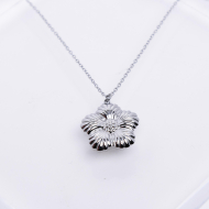 COLLAR ZO956N Plateado Acero Inoxidable -E23