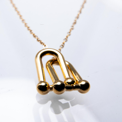 COLLAR ZO13170N Dorado Acero Inoxidable -E12