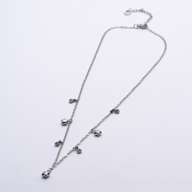 COLLAR Y00210 Plateado Acero Inoxidable -2D24