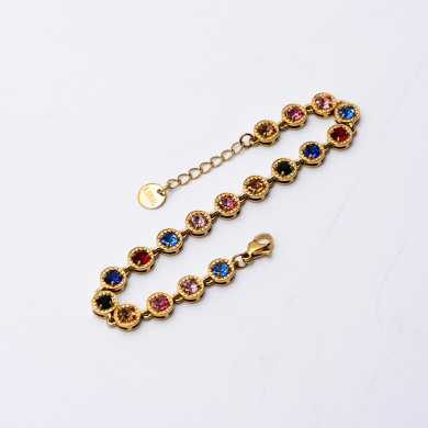 PULSERA ZO10588B Dorado Acero Inoxidable 2B21