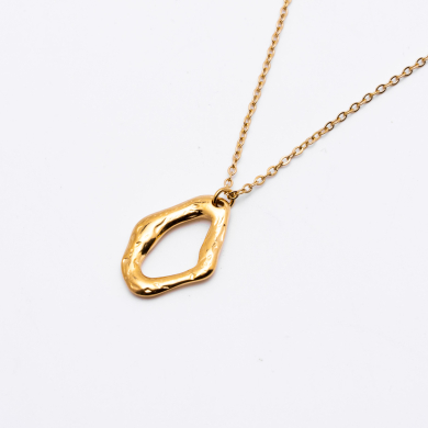 COLLAR ZO13194N Dorado Acero Inoxidable 2D32