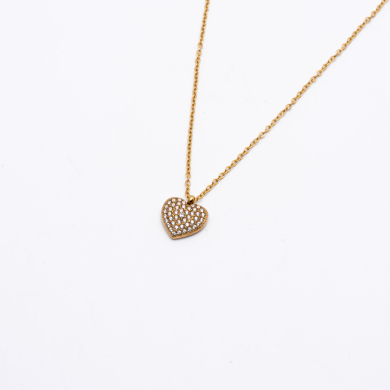 COLLAR ZO13588N Dorado Acero Inoxidable 2D31