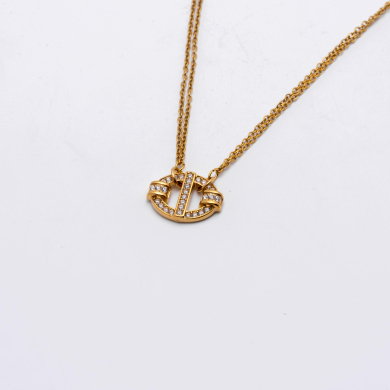 COLLAR ZO13772N Dorado Acero Inoxidable 2D31