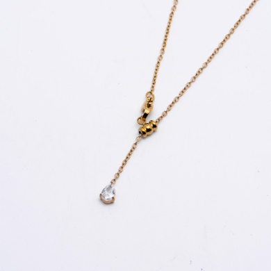 COLLAR ZO14081N Dorado Acero Inoxidable 2D11