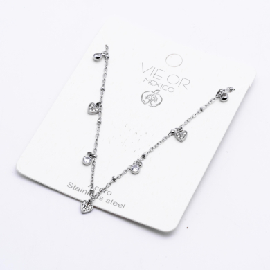 COLLAR ZO13711N Plateado Acero Inoxidable E26