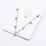 COLLAR ZO13711N Plateado Acero Inoxidable E26