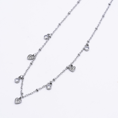 COLLAR ZO13711N Plateado Acero Inoxidable E26