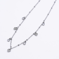 COLLAR ZO13711N Plateado Acero Inoxidable E26